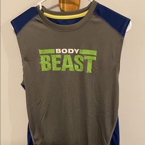 Body beast fitted tank size medium
